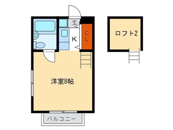 ANハイツの物件間取画像